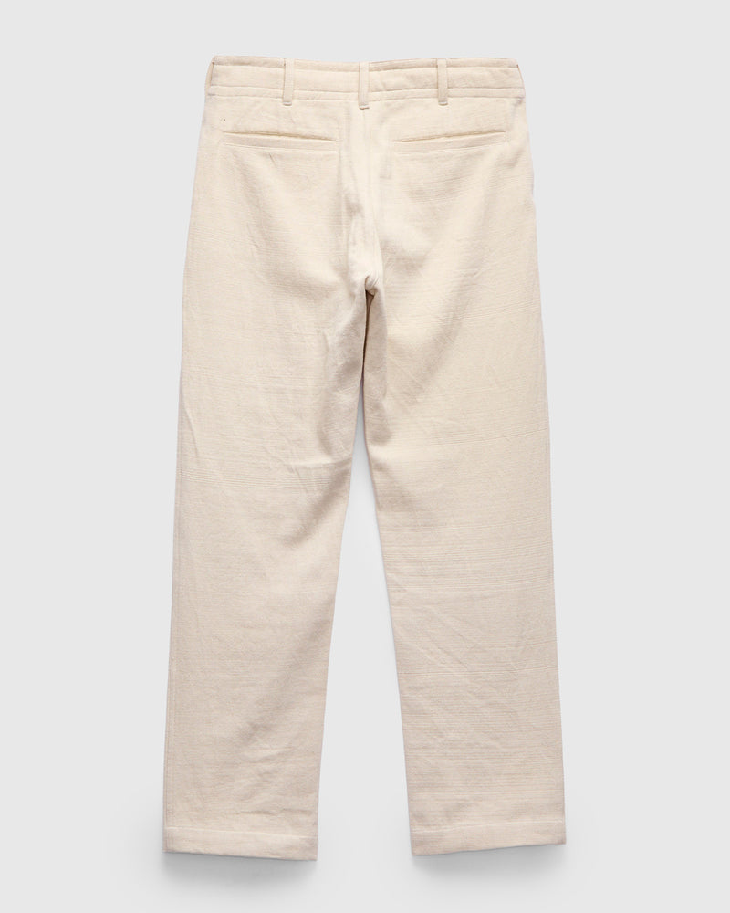 Obelisk Pant in Natural Undyed Powerloom Denim