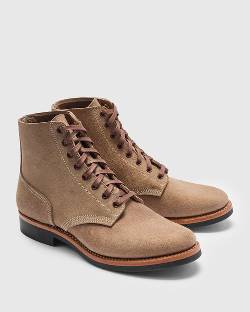 N-1 Field Shoe Boondocker Boot in Horween Natural Roughout