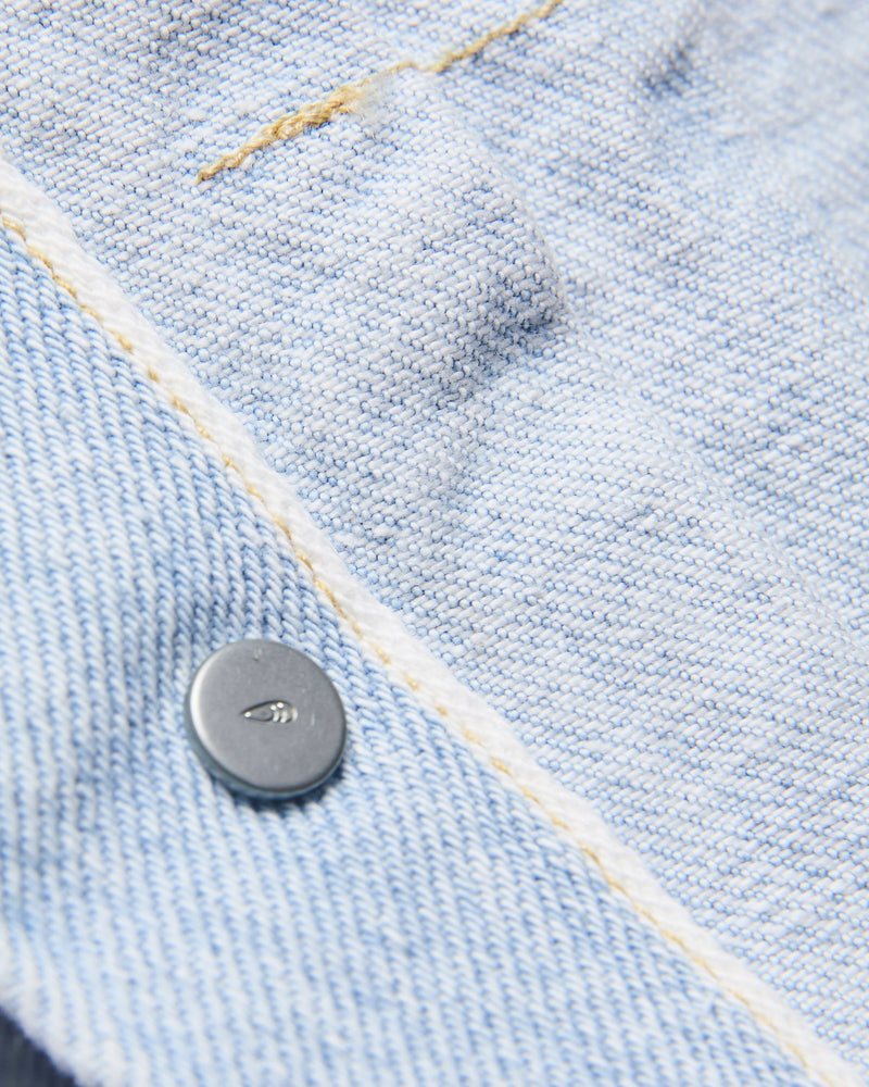 Denim Tracker 1P Jacket in Indigo Ice Wash