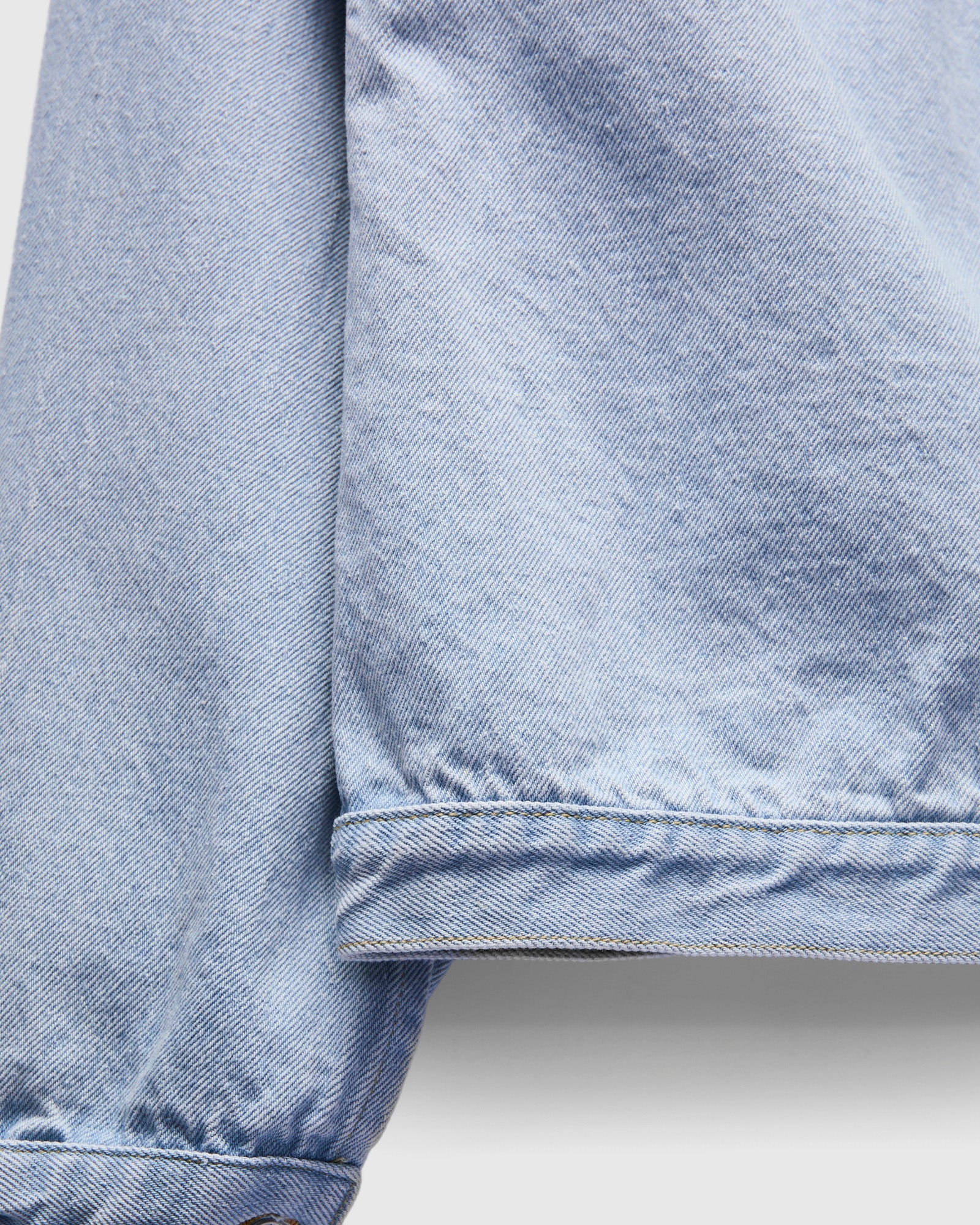 Denim Tracker 1P Jacket in Indigo Ice Wash – Blue Owl Workshop