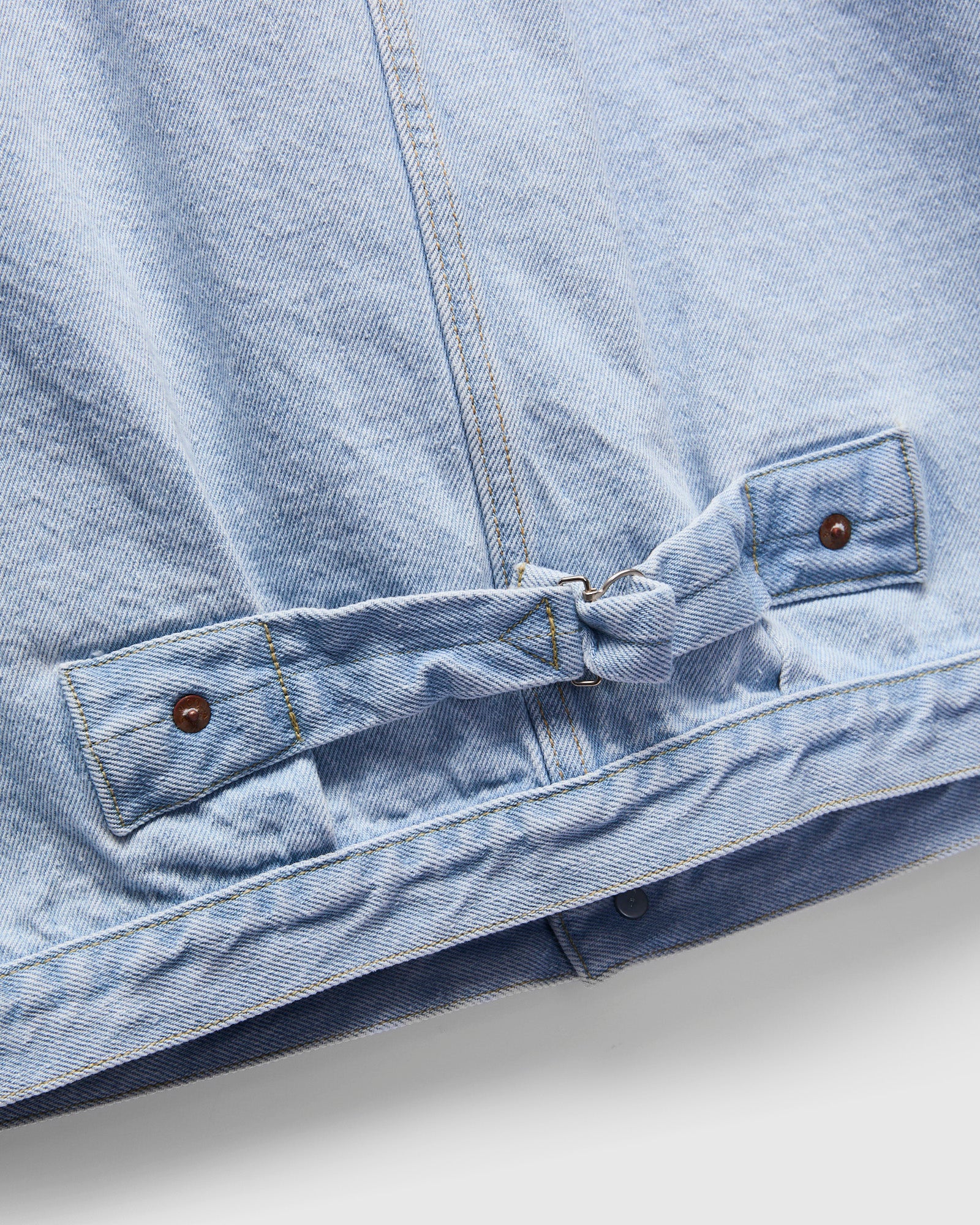 Denim Tracker 1P Jacket in Indigo Ice Wash – Blue Owl Workshop