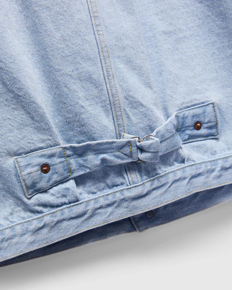 Denim Tracker 1P Jacket in Indigo Ice Wash