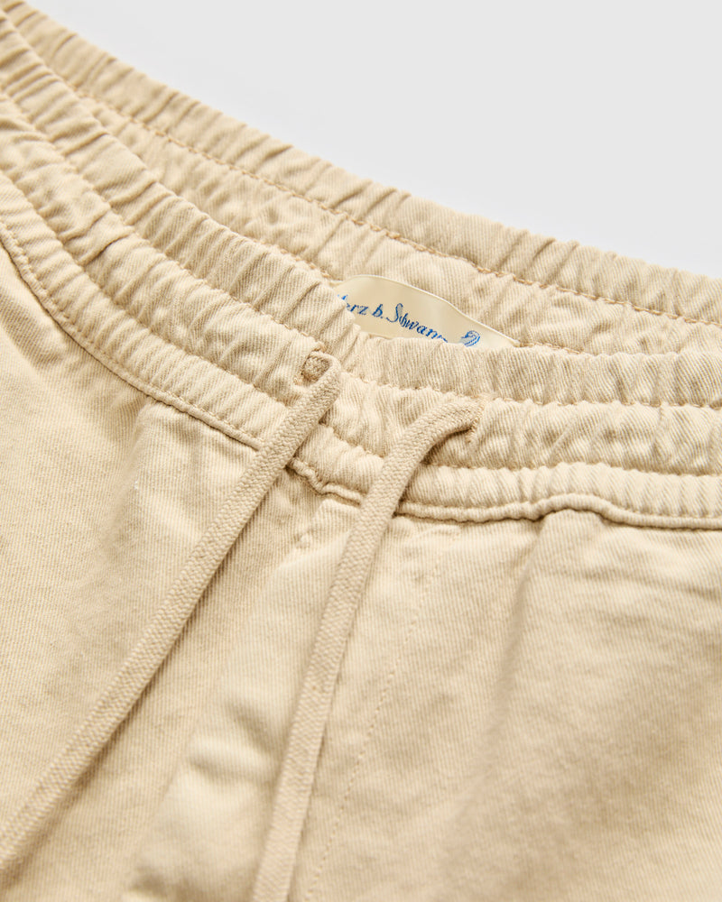 5" Lightweight Cotton Twill Shorts in Chalk