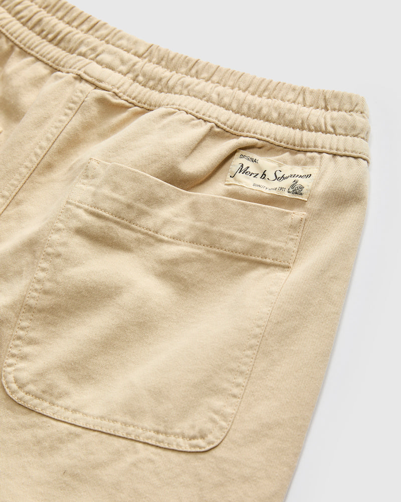 5" Lightweight Cotton Twill Shorts in Chalk