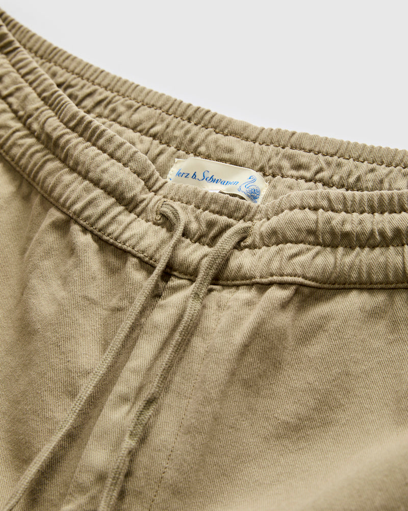 5" Lightweight Cotton Twill Shorts in Vintage Army