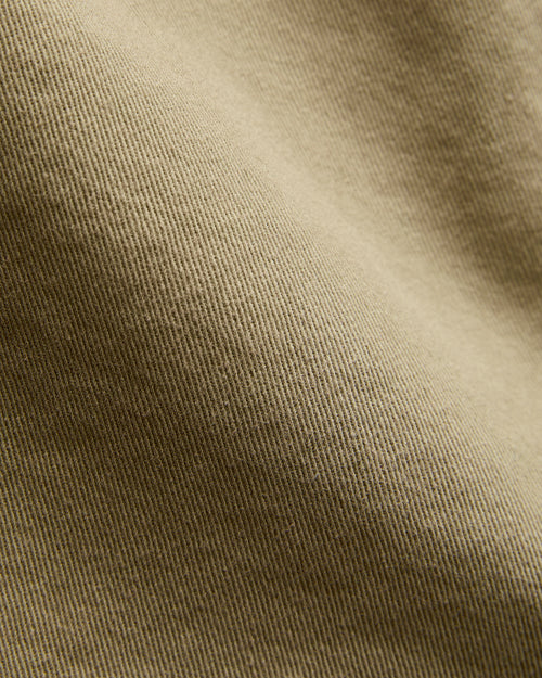 5" Lightweight Cotton Twill Shorts in Vintage Army