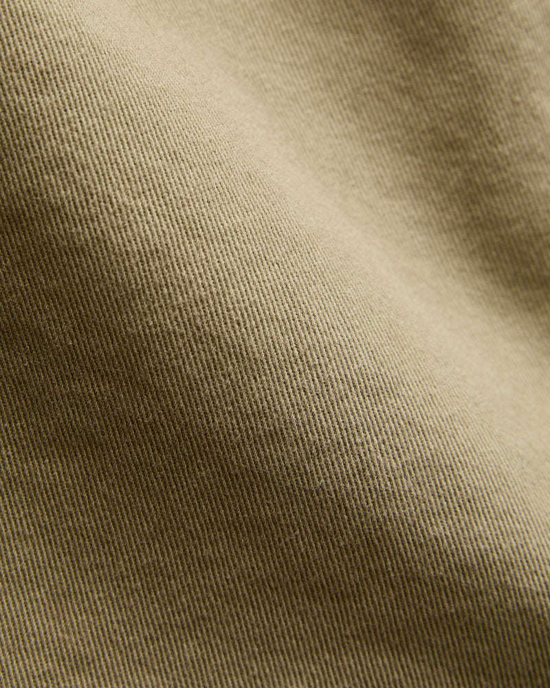 5" Lightweight Cotton Twill Shorts in Vintage Army