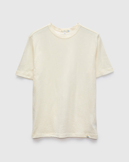 Cotton Cashmere T-Shirt in Nature