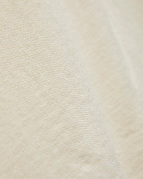 Cotton Cashmere T-Shirt in Nature