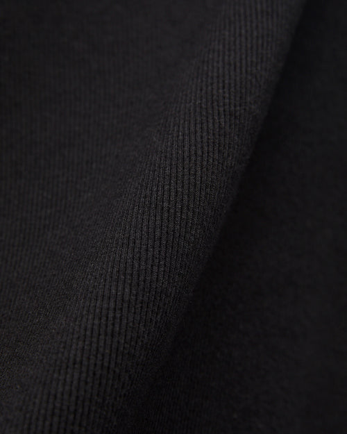 7.2oz Ribbed Tanktop in Deep Black