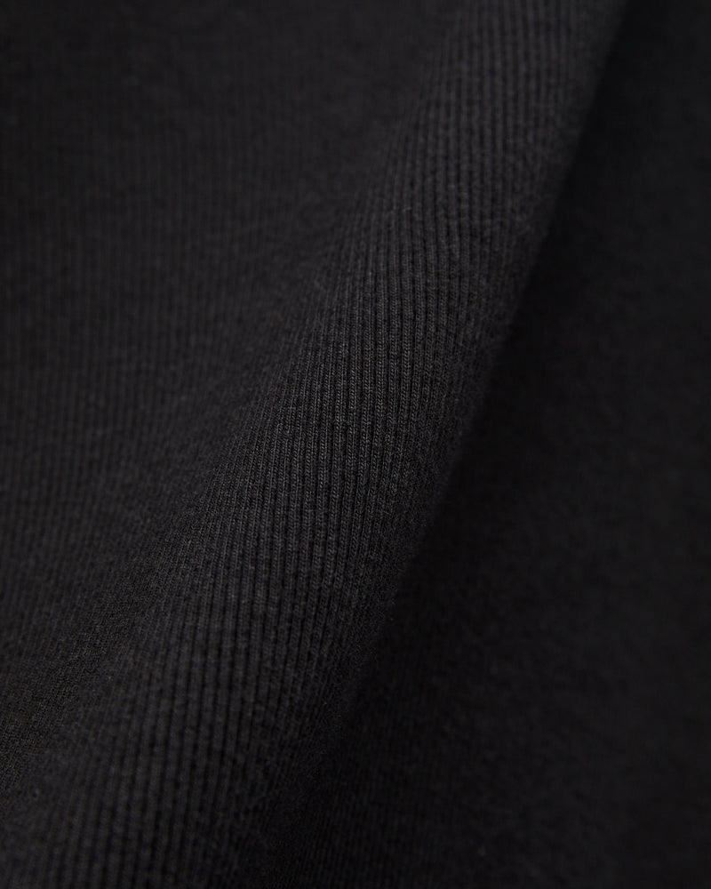 7.2oz Ribbed Tanktop in Deep Black