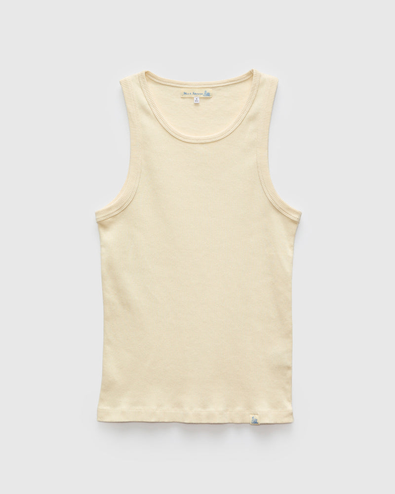 7.2oz Ribbed Tanktop in Nature