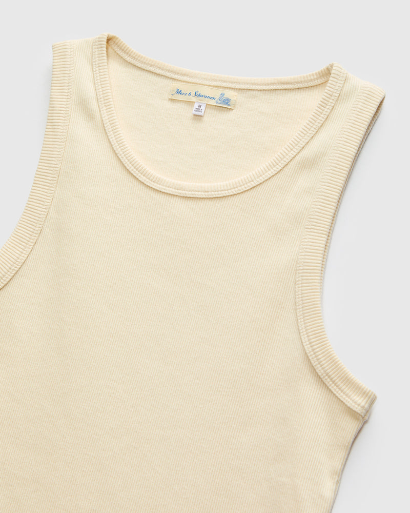 7.2oz Ribbed Tanktop in Nature