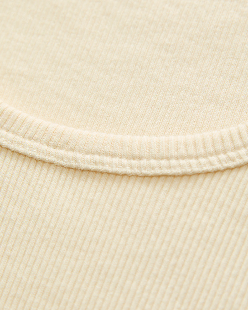 7.2oz Ribbed Tanktop in Nature