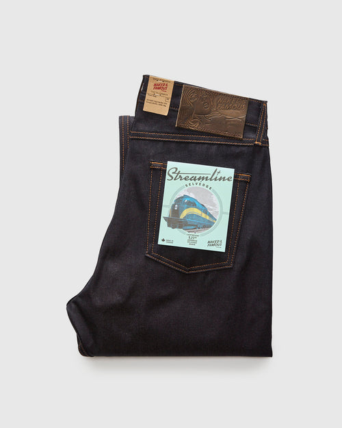 "Streamline" 9.25oz Selvedge Denim - True Guy Fit