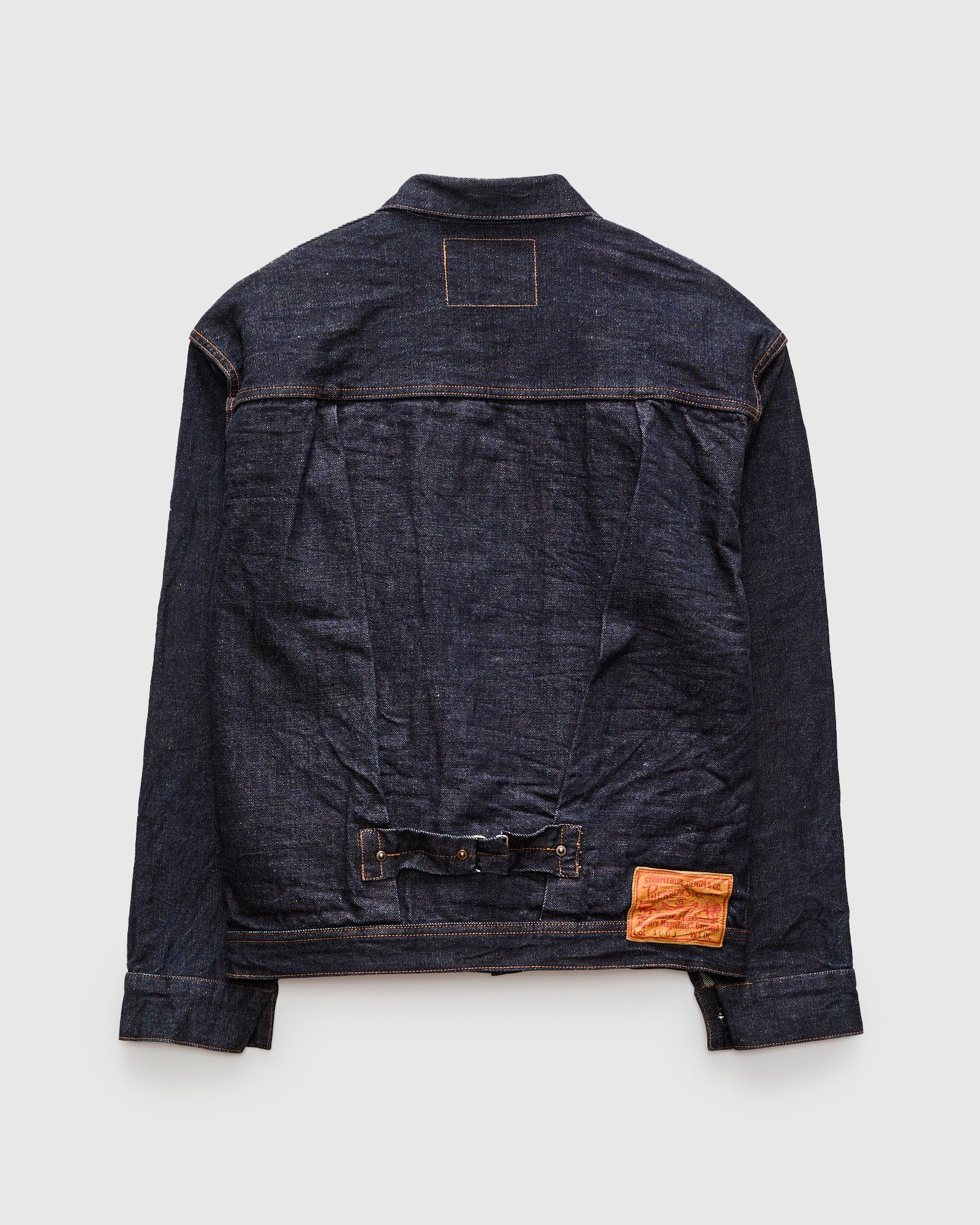 400J 13.5oz Selvedge Denim Type 1 Jacket in Indigo – Blue Owl Workshop