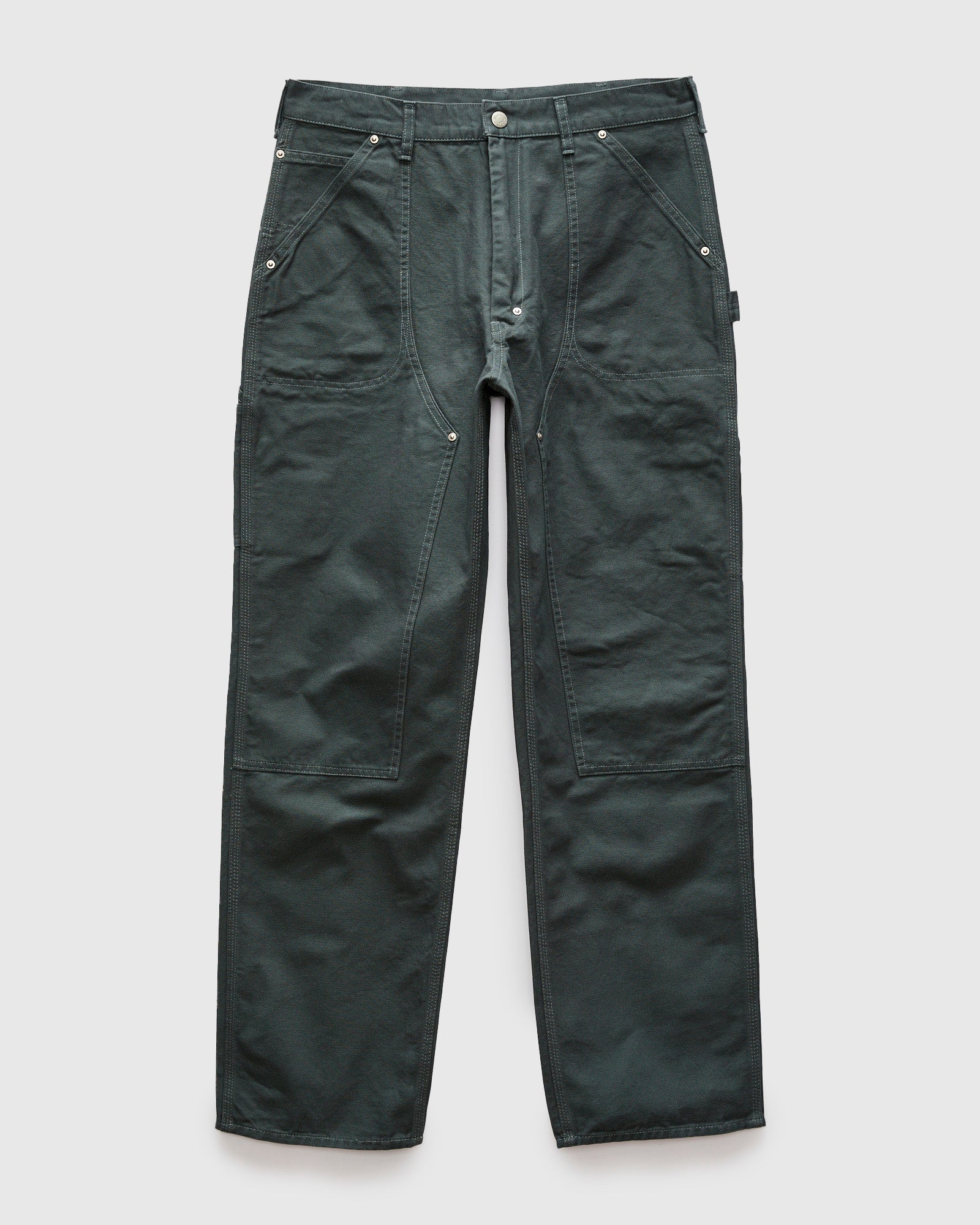 パンツ S.W.U.N Original Double Knee Painter Double Knee Painter Pants in Blue Green – Blue Owl Workshop