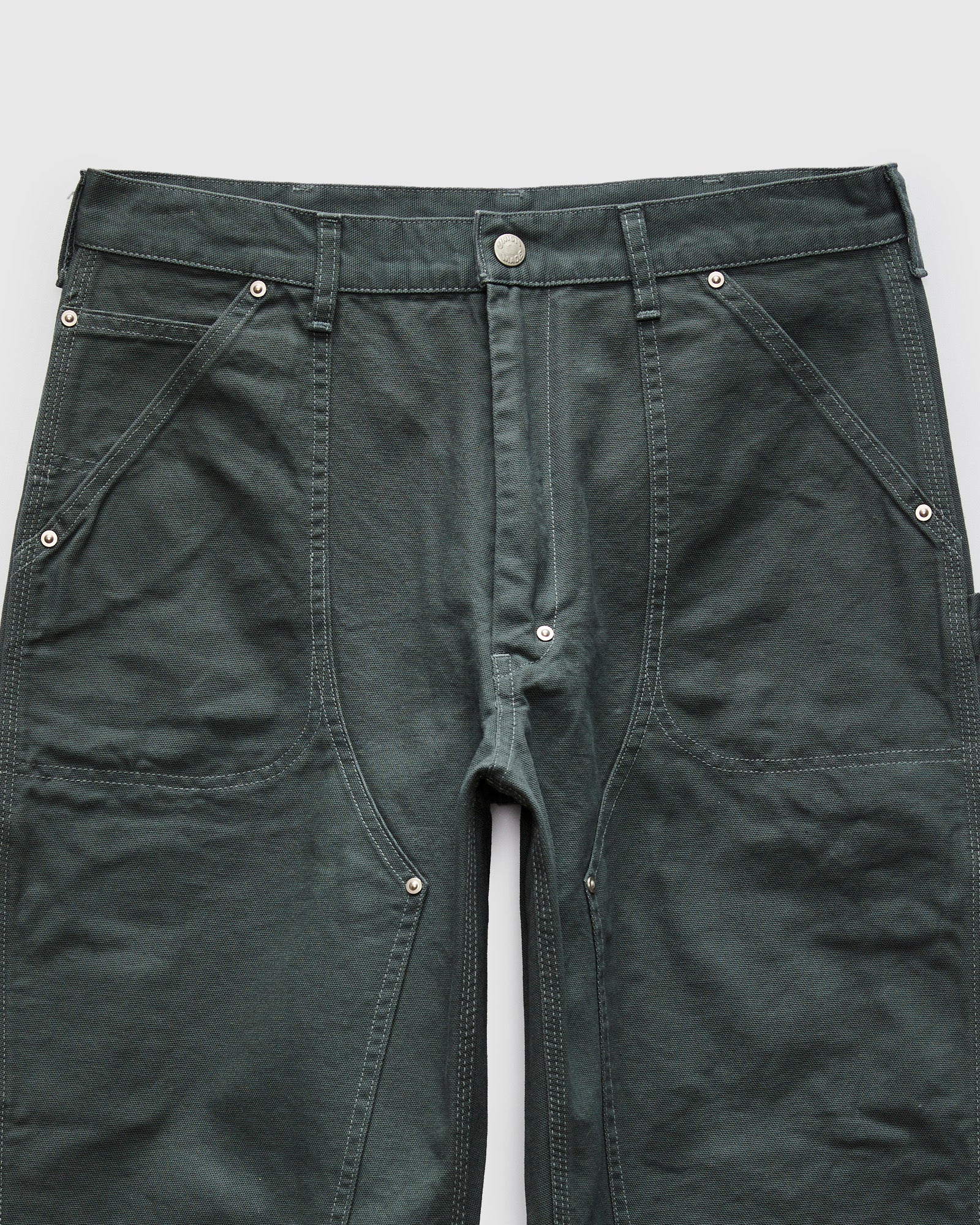 Double Knee Painter Pants in Blue Green – Blue Owl Workshop