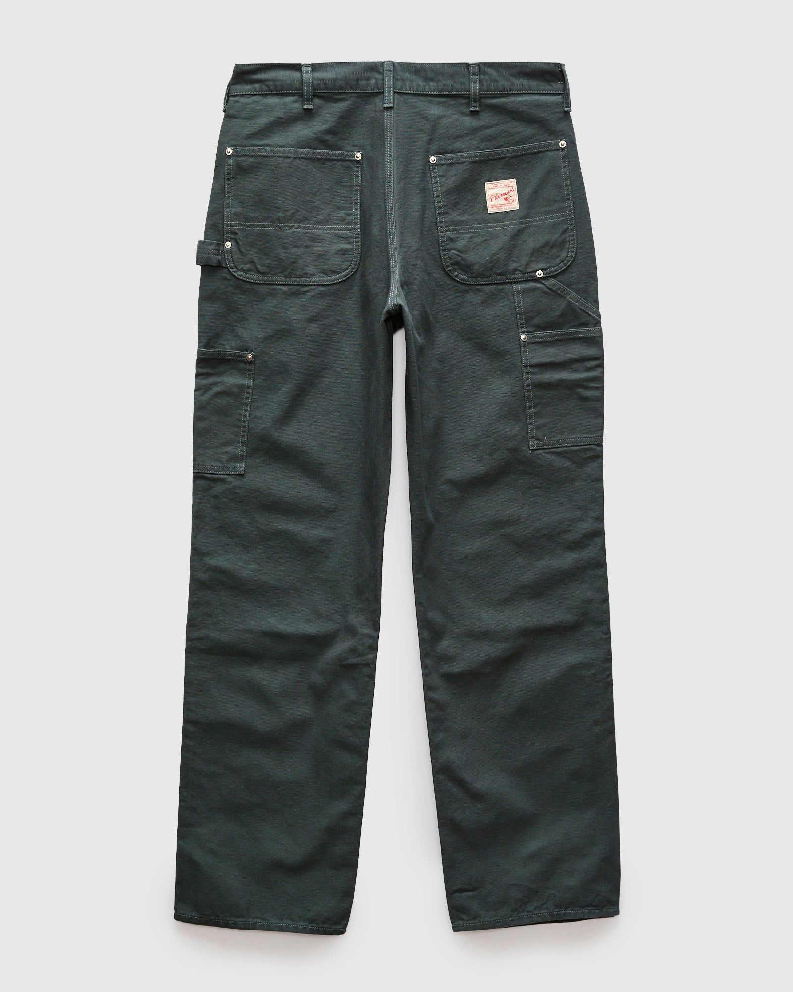 Double Knee Painter Pants in Blue Green – Blue Owl Workshop