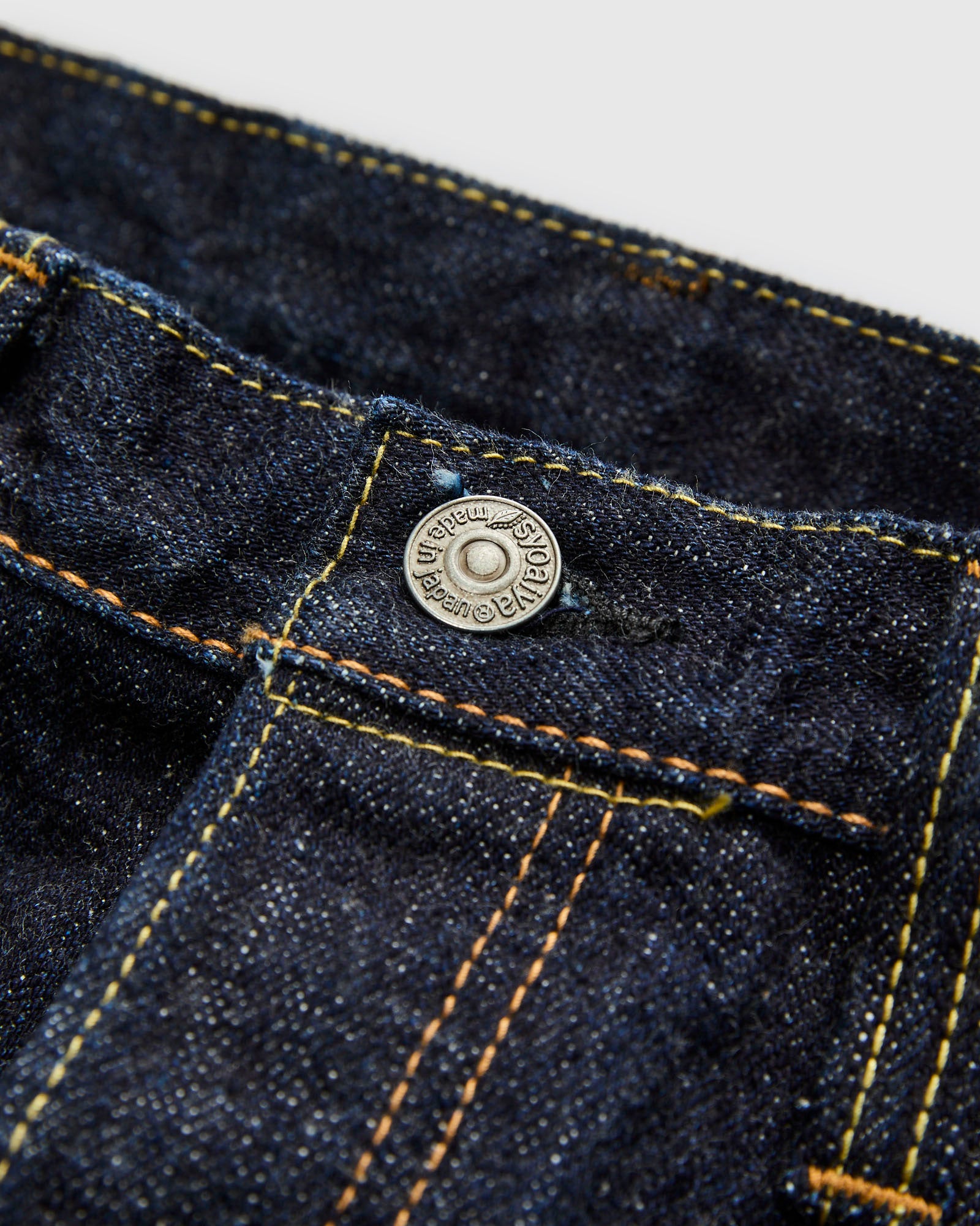 XX-002 14oz Rinsed Selvedge Denim - Piped Straight Fit – Blue Owl