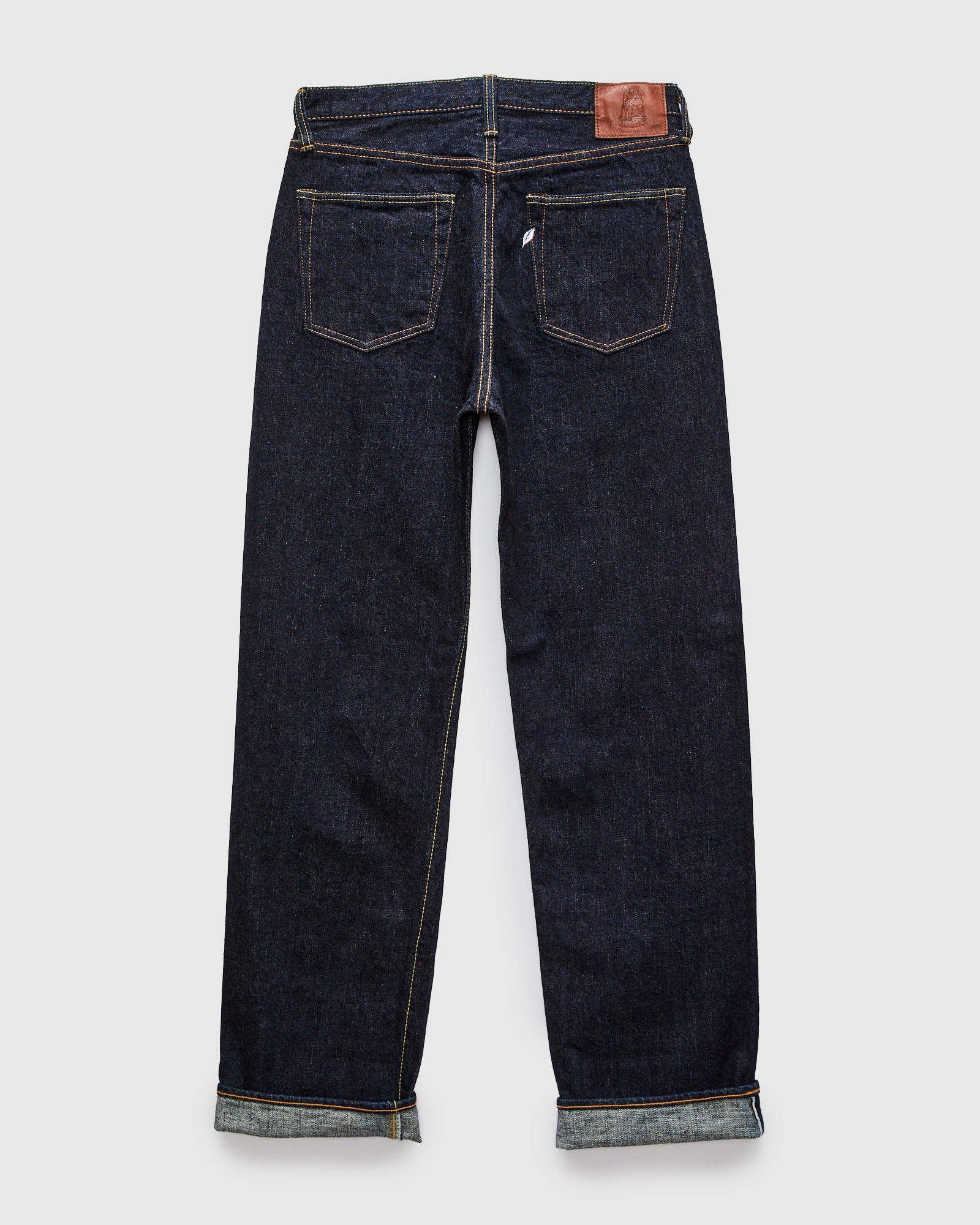 DIFFERENT IS OK Ribbed Cut-out シズニルック XX-002 14oz Rinsed Selvedge Denim - Piped Straight Fit – Blue Owl