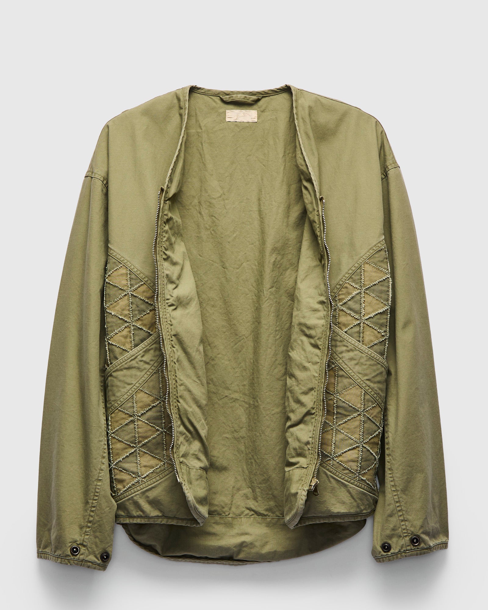MSP-4050 Tsugihagi Haori Jacket in Olive – Blue Owl Workshop