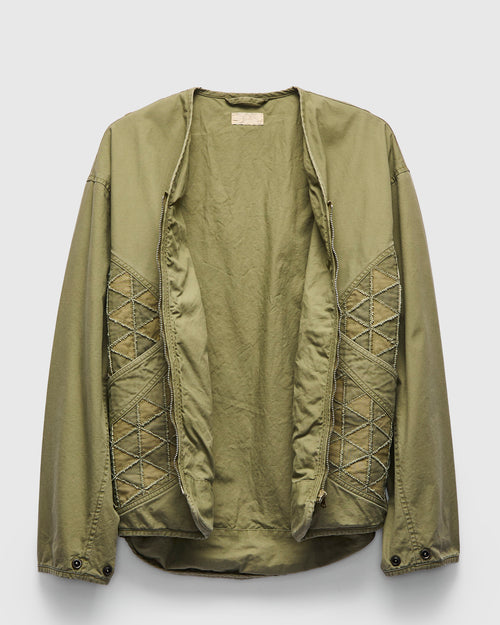 MSP-4050 Tsugihagi Haori Jacket in Olive