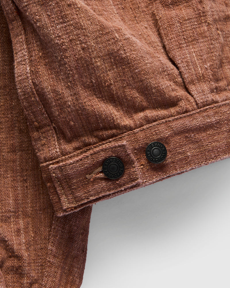 "Kaki-Kyoku" 45th Anniversary 16oz Kakishibu Selvedge Type-2 Jacket
