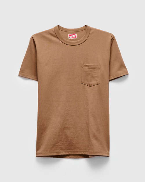 Pocket Tee in Chestnut