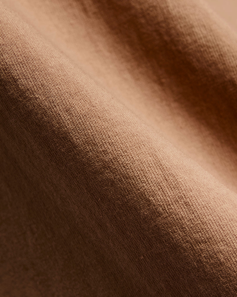 Pocket Tee in Chestnut