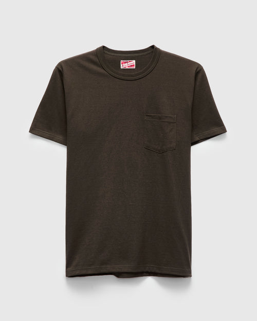 Pocket Tee in Charcoal