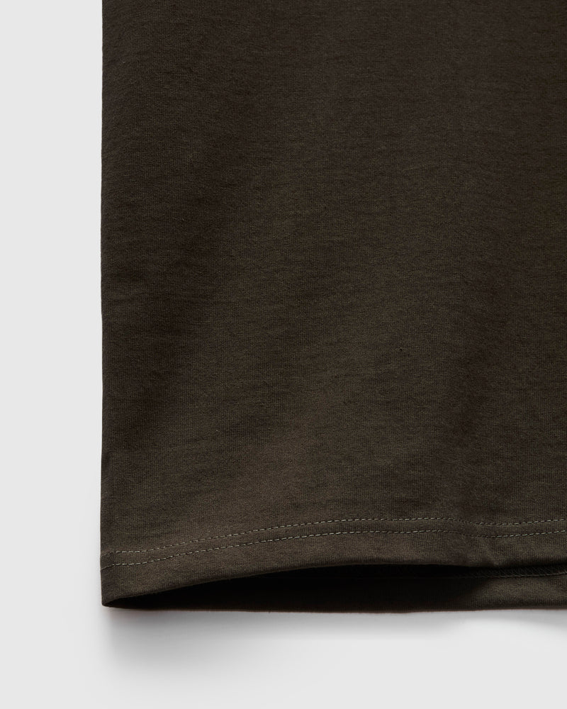 Pocket Tee in Charcoal