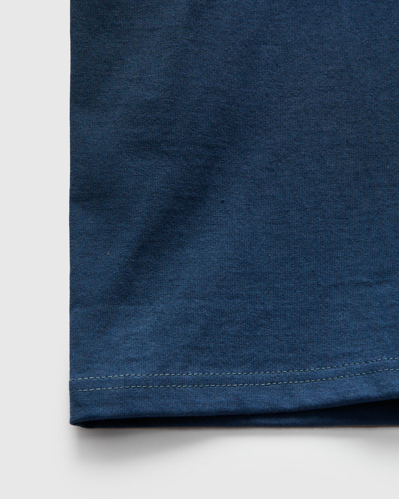 Pocket Tee in Marine Blue
