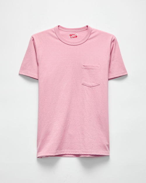 Pocket Tee in Pink