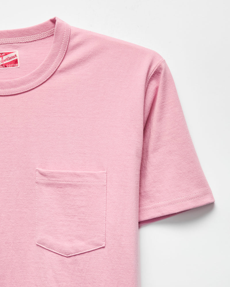 Pocket Tee in Pink