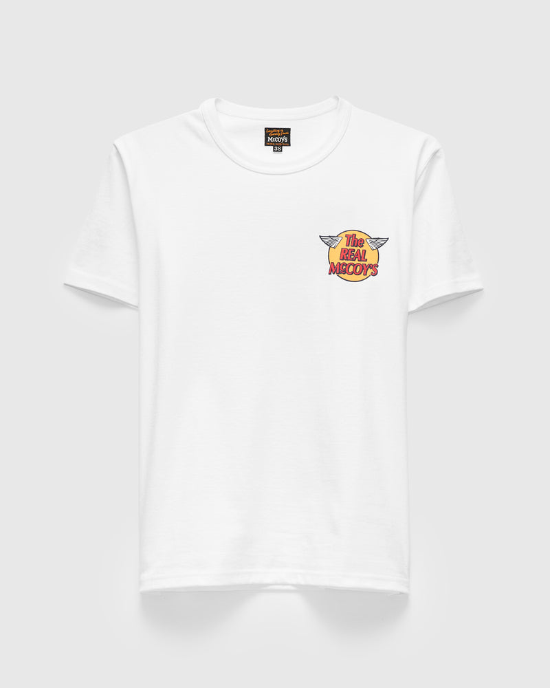 Logo Tee in White