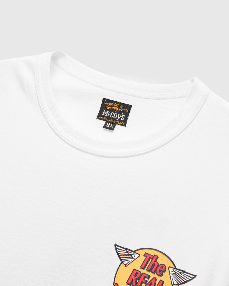 Logo Tee in White