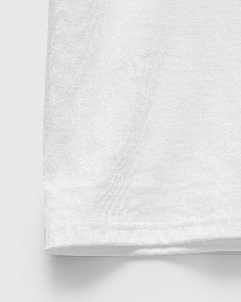 Logo Tee in White
