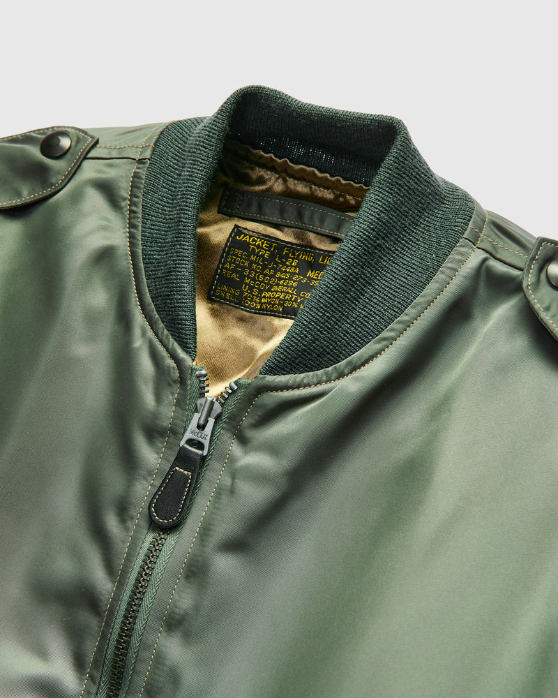 Type L-2B Flight Jacket in Sage Green