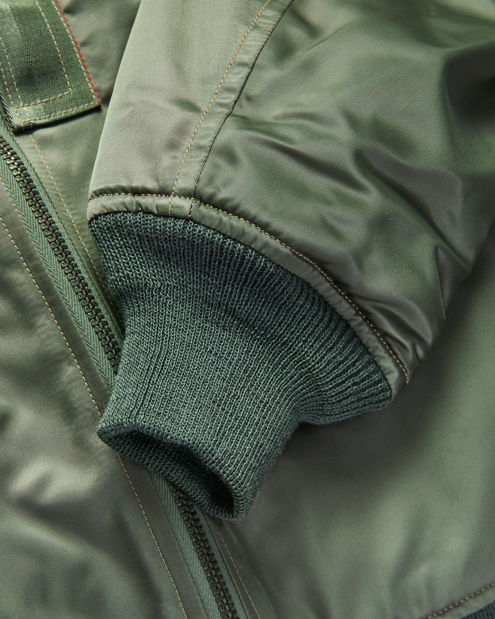 Type L-2B Flight Jacket in Sage Green – Blue Owl Workshop