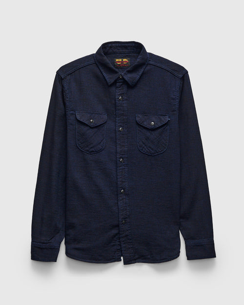 Viyella Shirt in Indigo