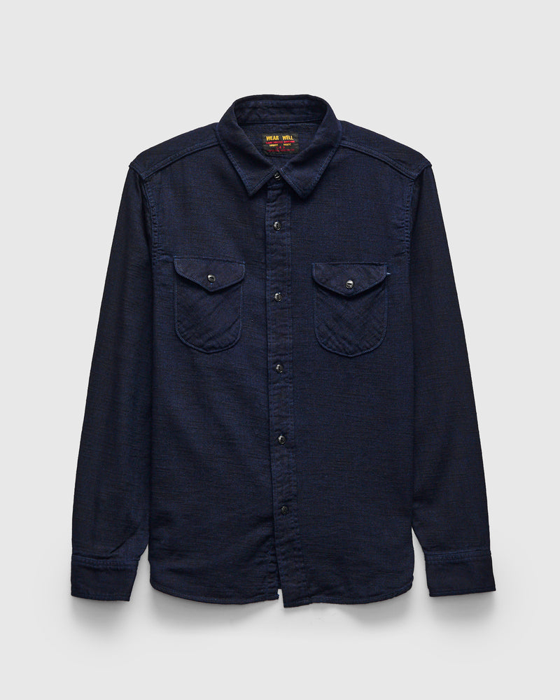 Viyella Shirt in Indigo
