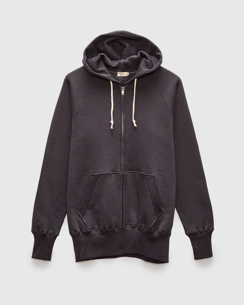 496 Freedom Sleeve Zip Hoodie in Dark Navy