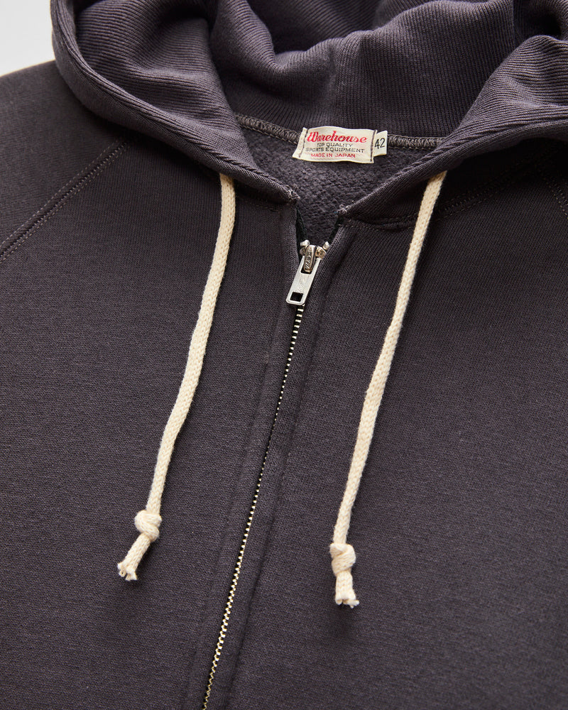 496 Freedom Sleeve Zip Hoodie in Dark Navy