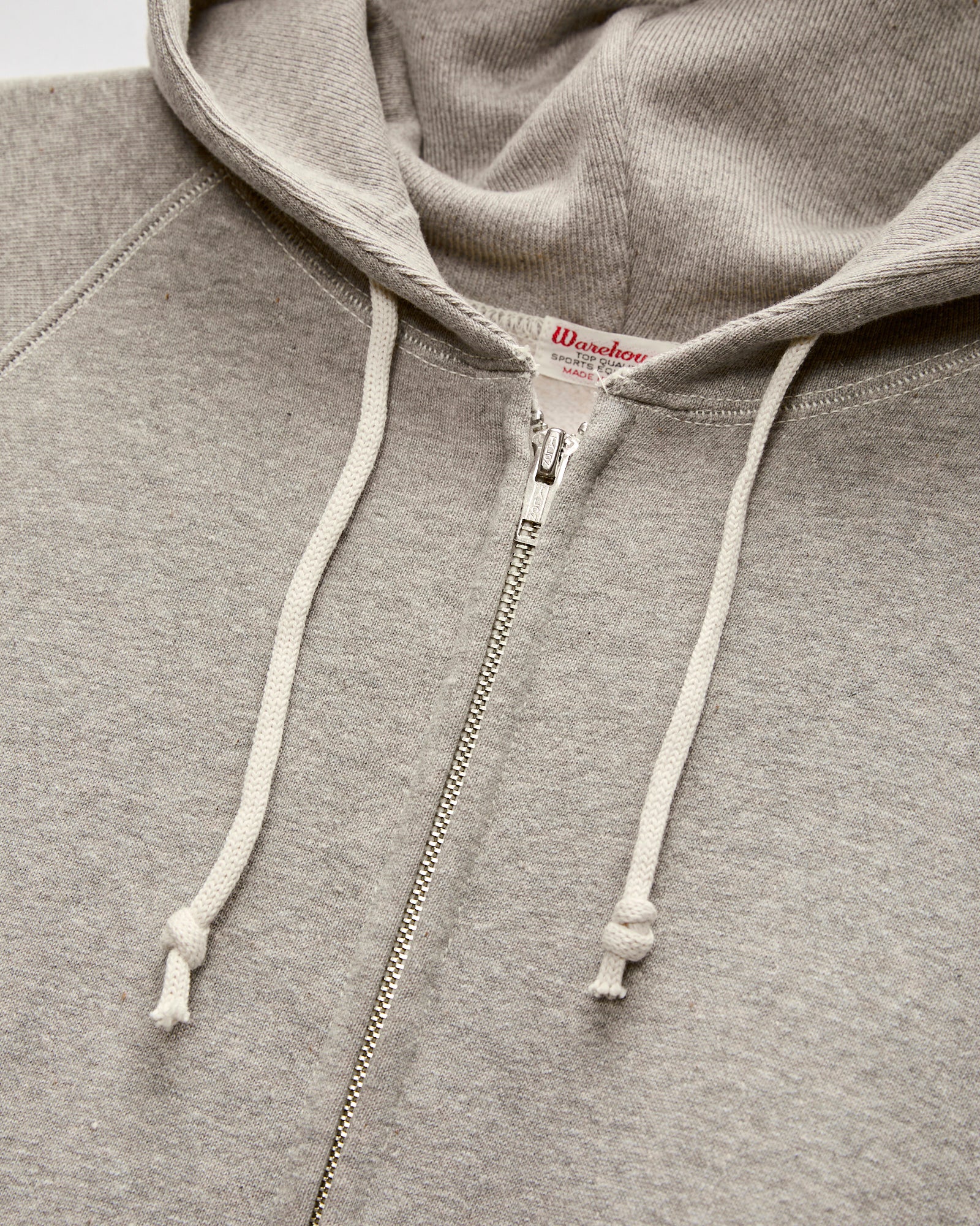 496 Freedom Sleeve Zip Hoodie in Heather Grey – Blue Owl Workshop