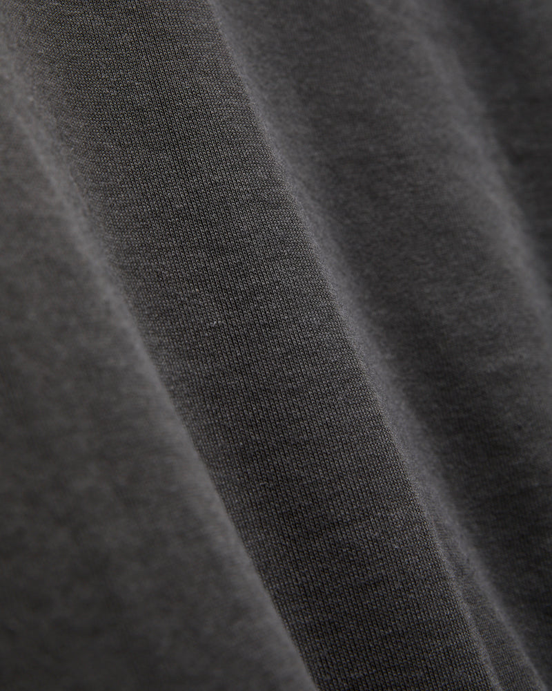 496 Freedom Sleeve Zip Hoodie in Ink Black