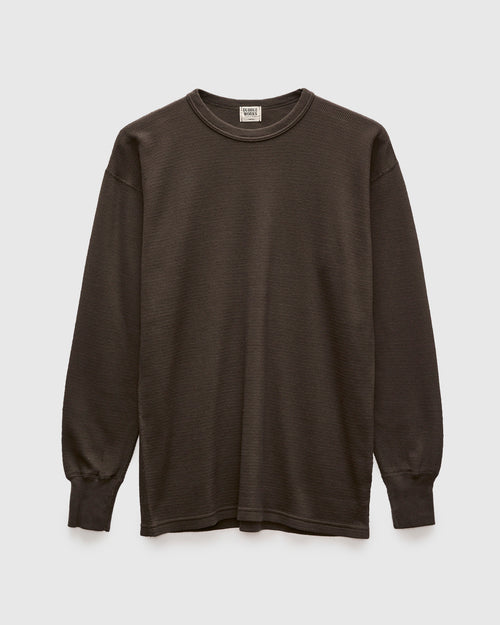 Long Sleeve Thermal Tee in Sumikuro