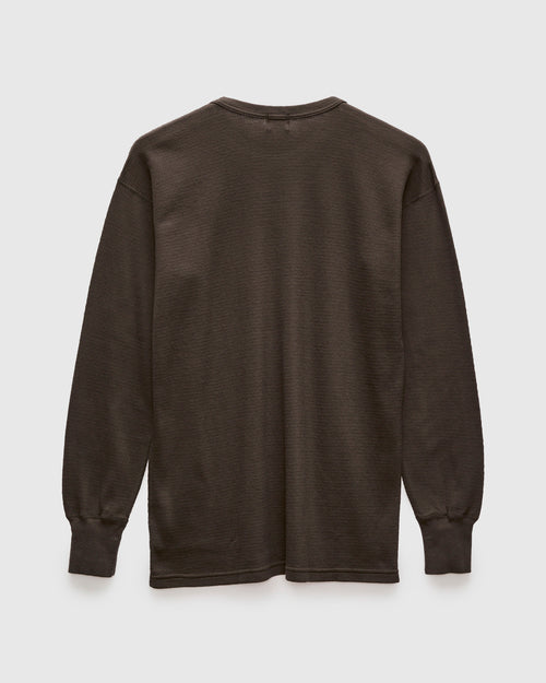 Long Sleeve Thermal Tee in Sumikuro