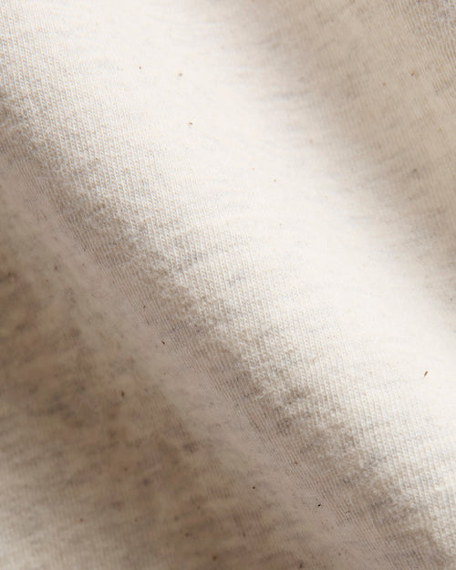 Recycled Cotton FoxFibre Ringer T-Shirt in Sand