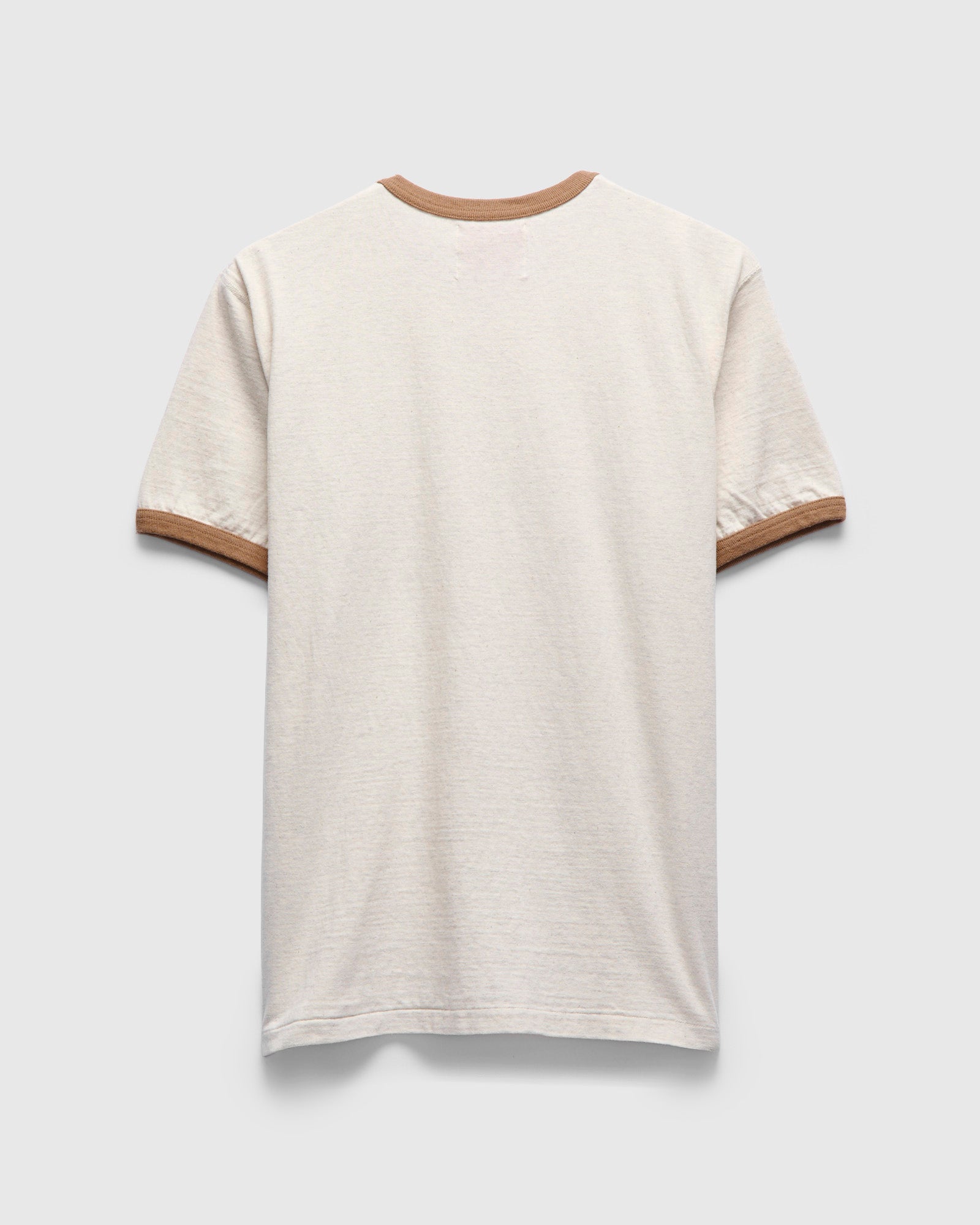 Recycled Cotton FoxFibre Ringer T-Shirt in Sand – Blue Owl Workshop